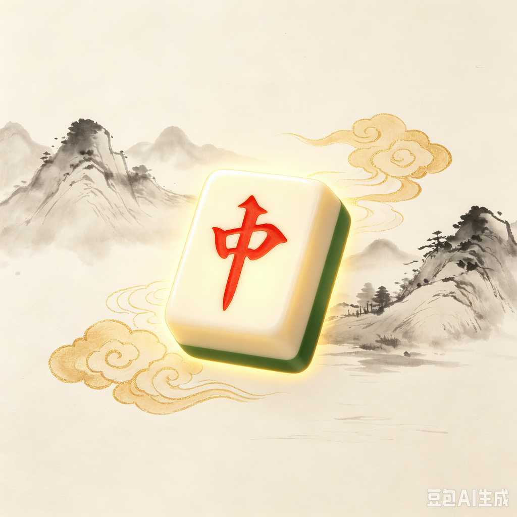deep engrave mahjong tiles