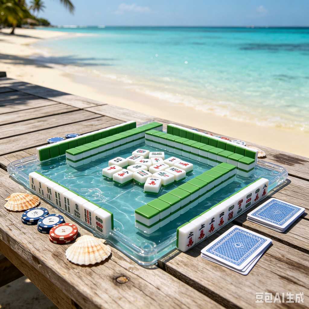 mini pocket mahjong travel set